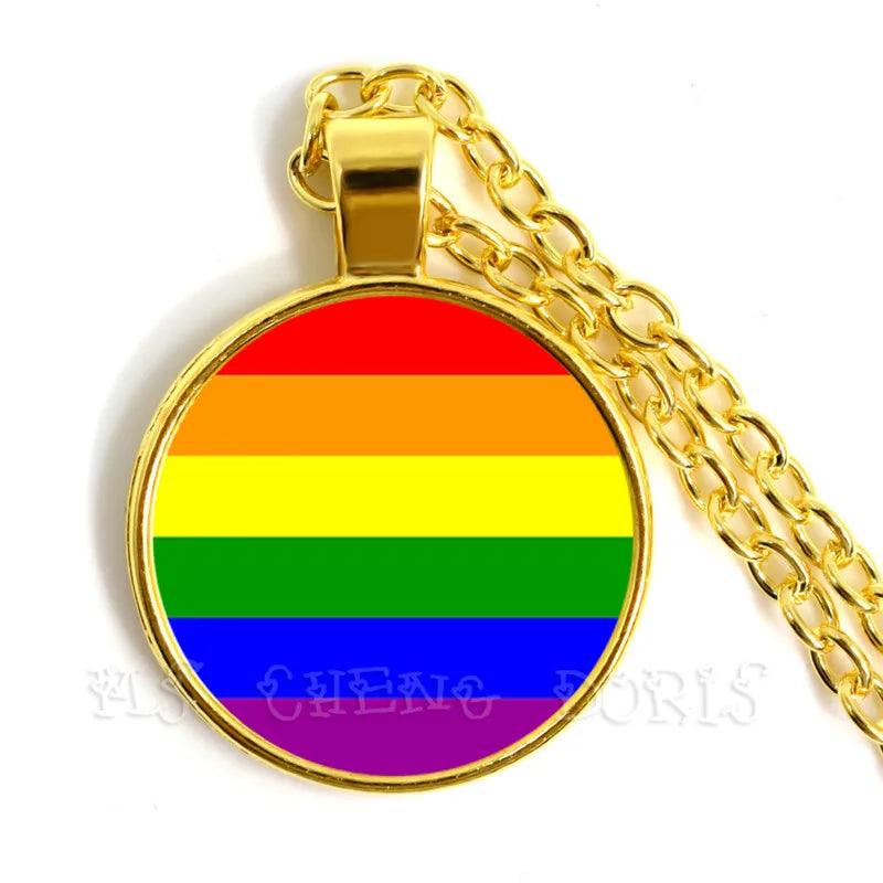 Colar com Pingente LGBT - Orgulho e Amor em Cada Detalhe.