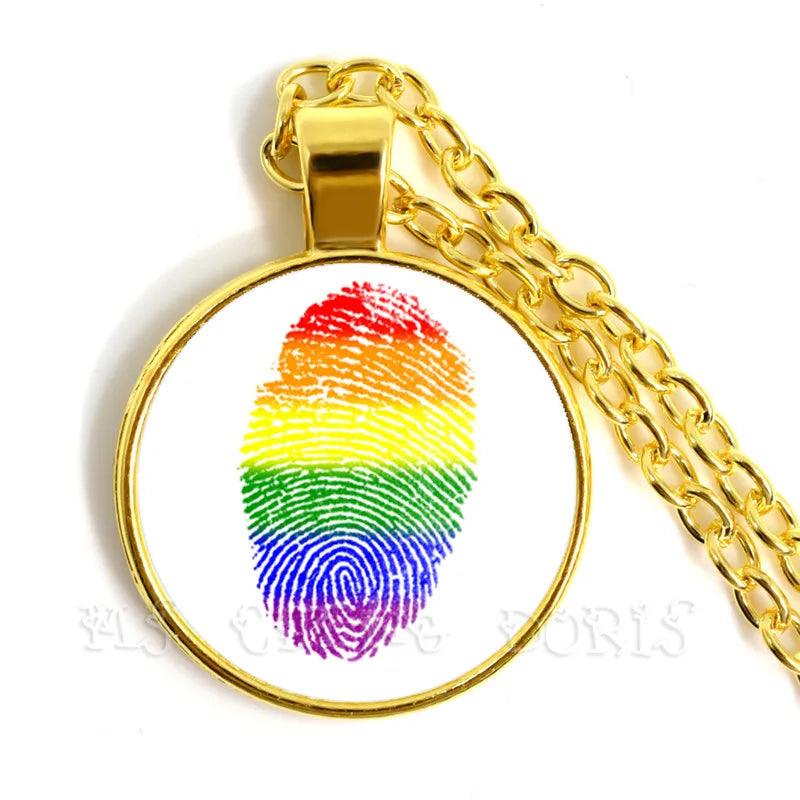 Colar com Pingente LGBT - Orgulho e Amor em Cada Detalhe.