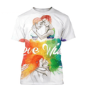 Camiseta LGBTQIA+ 3D: Confortável, Estilosa e Impactante!