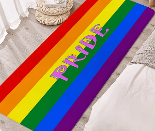 Tapetes com Bandeira LGBTQIA+: Celebre a Diversidade.