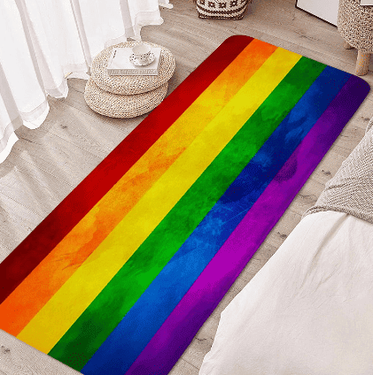 Tapetes com Bandeira LGBTQIA+: Celebre a Diversidade.