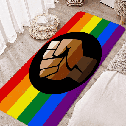 Tapetes com Bandeira LGBTQIA+: Celebre a Diversidade.