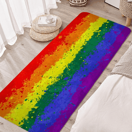 Tapetes com Bandeira LGBTQIA+: Celebre a Diversidade.