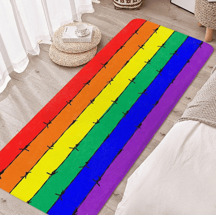 Tapetes com Bandeira LGBTQIA+: Celebre a Diversidade.