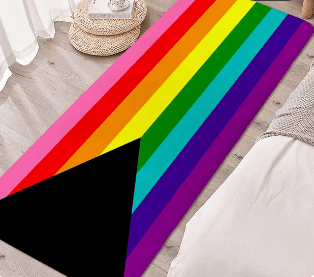 Tapetes com Bandeira LGBTQIA+: Celebre a Diversidade.