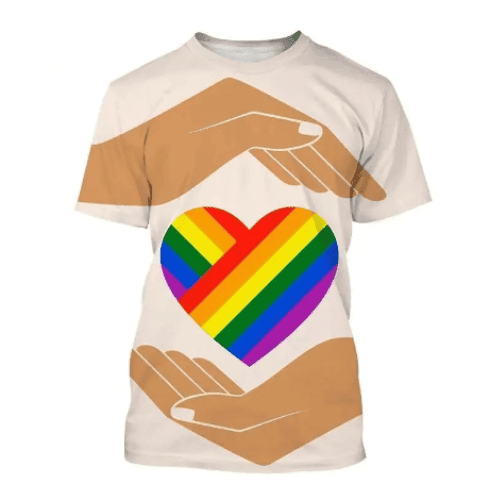 Camiseta LGBTQIA+ 3D: Confortável, Estilosa e Impactante!